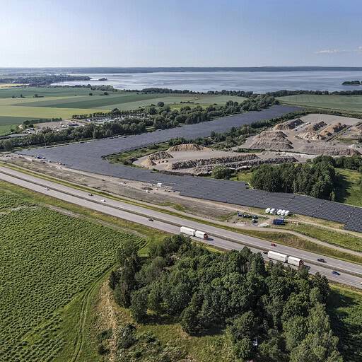 Solar park in Linköping Swedbank Alight